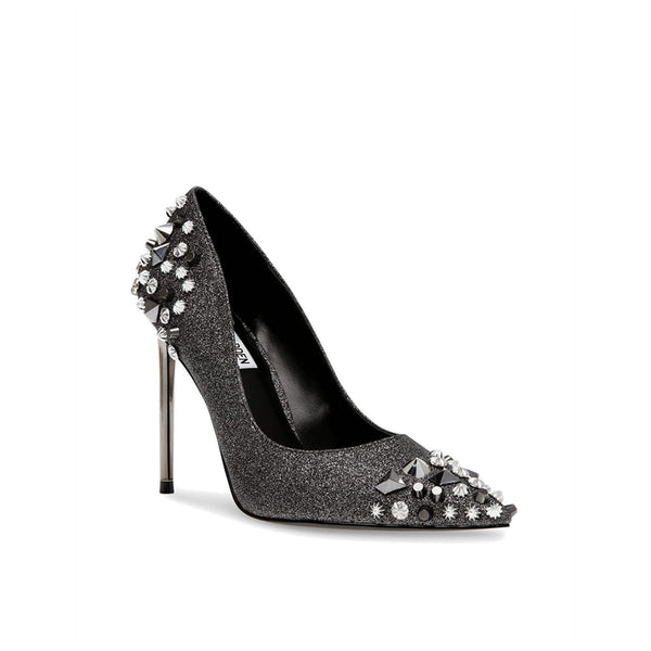 Steve madden discount black rhinestone heels