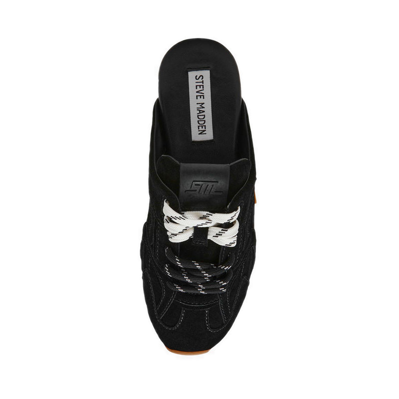 ASIEL-MULE BLACK SUEDE - view 4