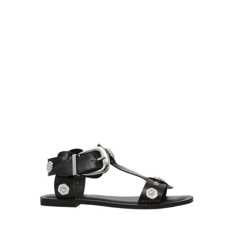 BALLINA BLACK LEATHER
