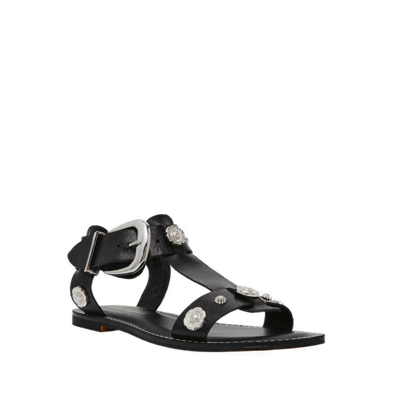 BALLINA BLACK LEATHER