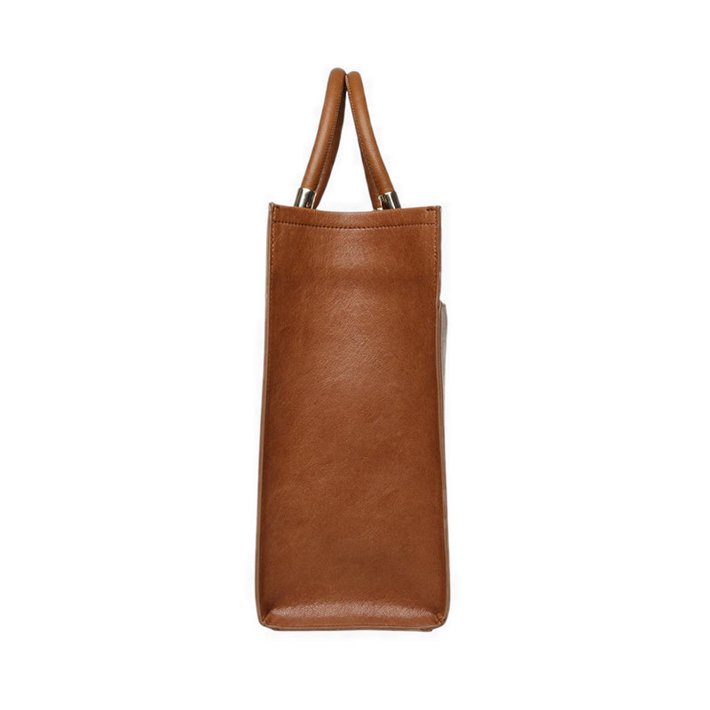 BCHLOEY COGNAC/GOLD