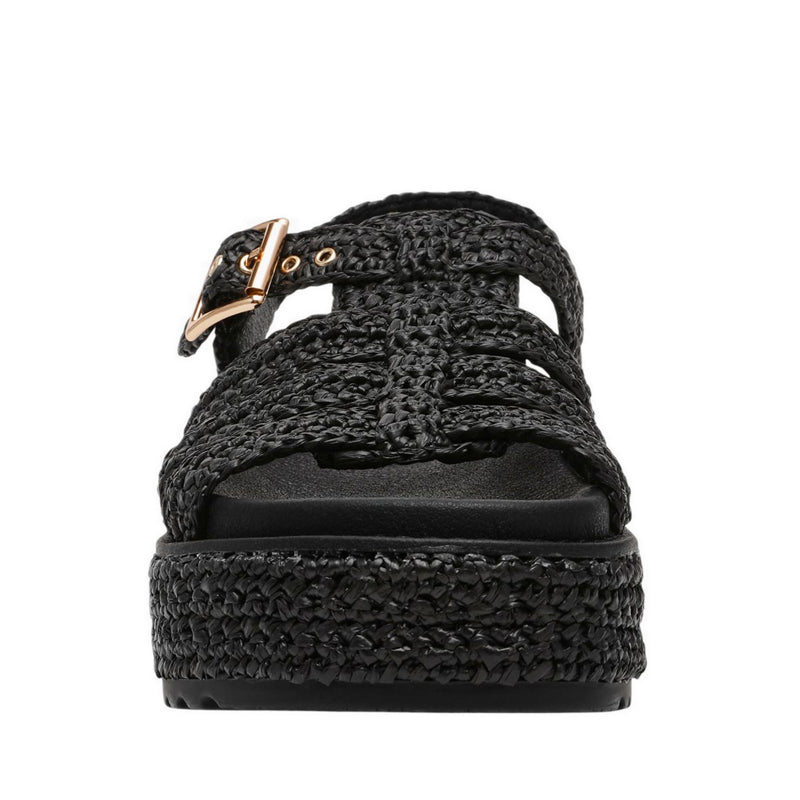 BEELINE BLACK RAFFIA