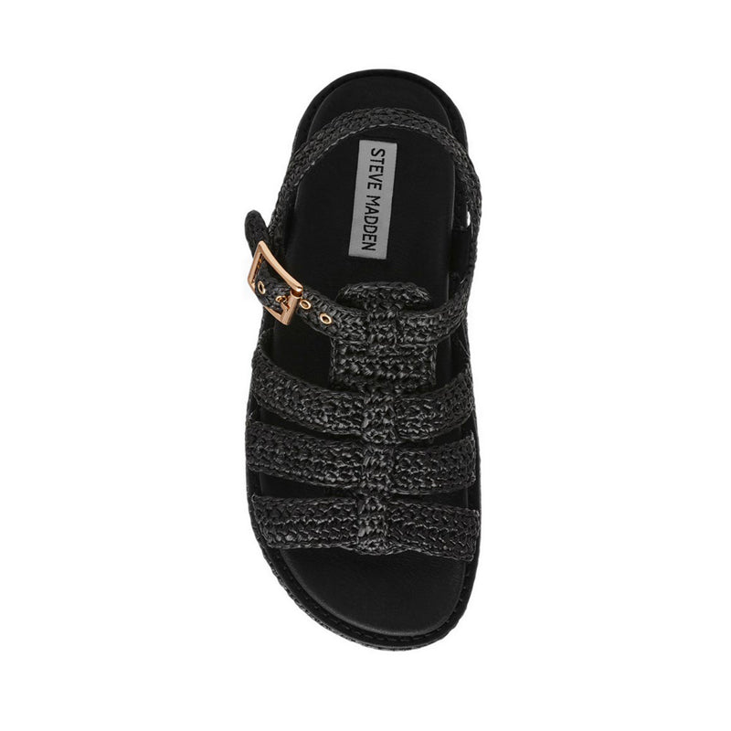 BEELINE BLACK RAFFIA