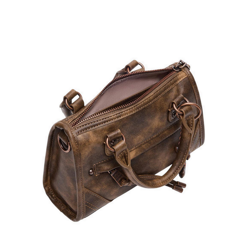 BELIDE DISTRESSED BROWN - view 4