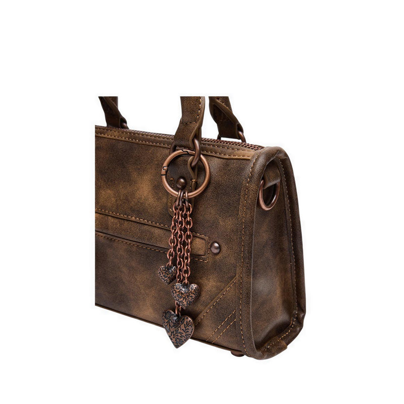 BELIDE DISTRESSED BROWN - view 5