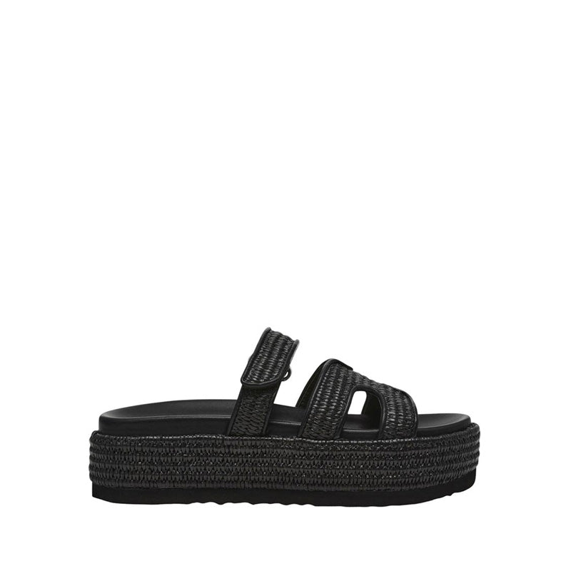 BIGMISSILE BLACK RAFFIA