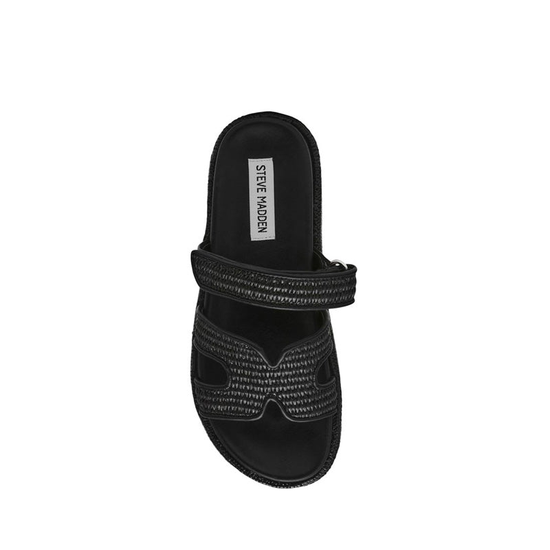 BIGMISSILE BLACK RAFFIA