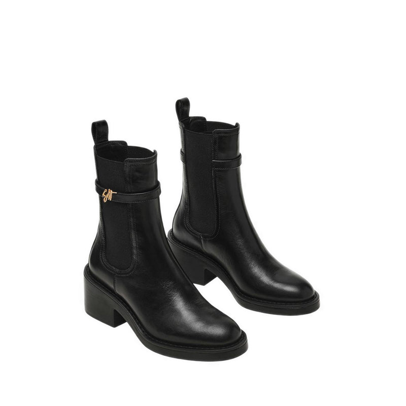 CHARITY-SM BLACK LEATHER - view 2