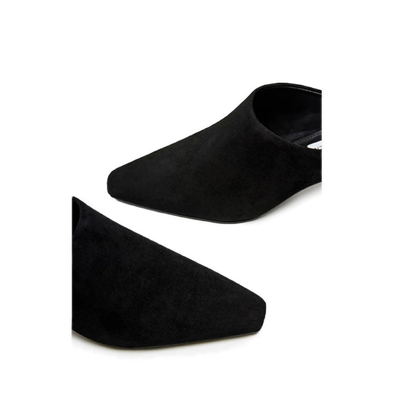 DAVIE BLACK SUEDE