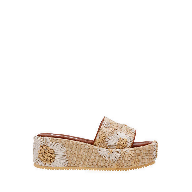 DECOR-EMB LIGHT NATURAL RAFFIA