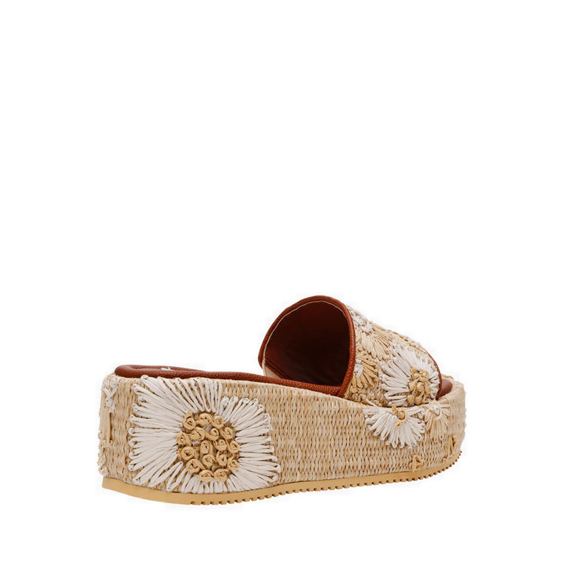DECOR-EMB LIGHT NATURAL RAFFIA - view 3