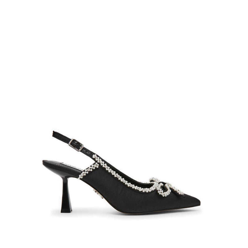 FLORISSA BLACK SATIN