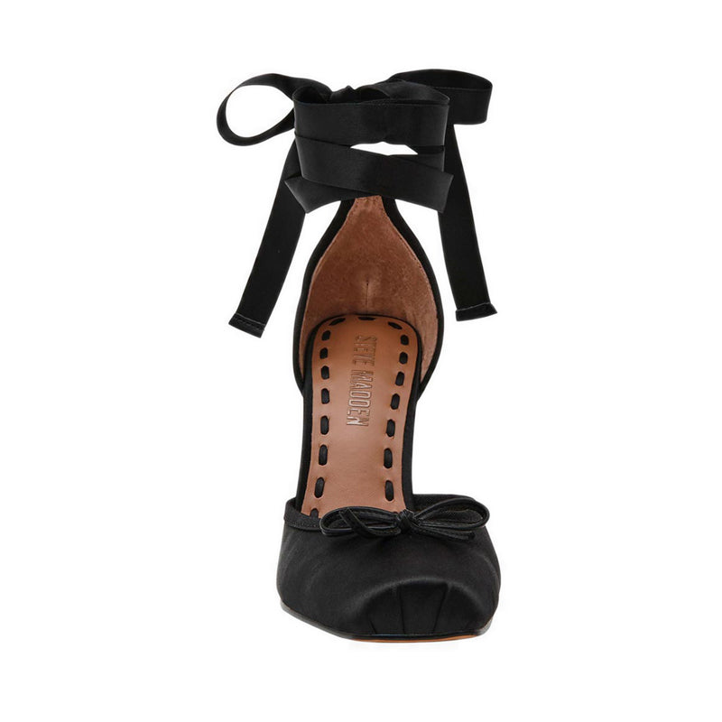 LARINA BLACK SATIN - view 4