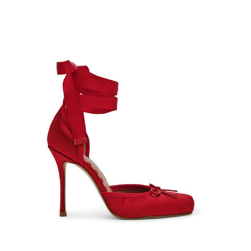 LARINA RED SATIN