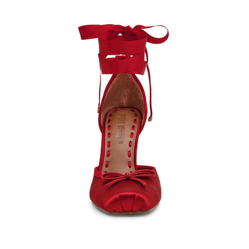 LARINA RED SATIN - view 4
