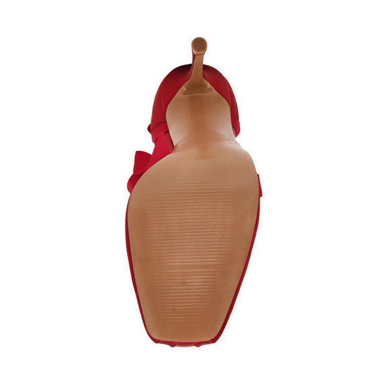 LARINA RED SATIN - view 7