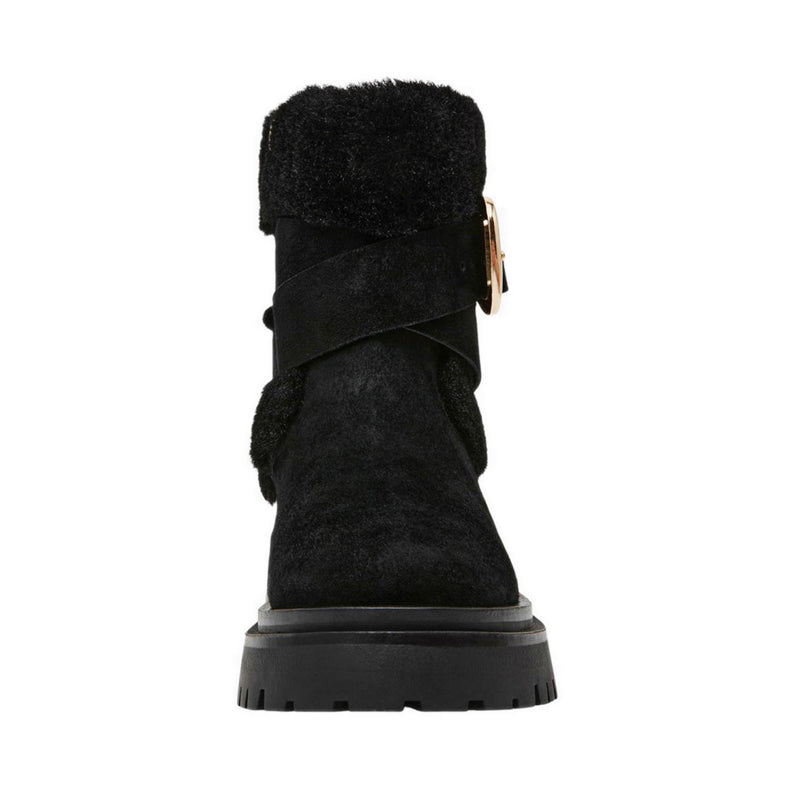 LODGE BLACK SUEDE