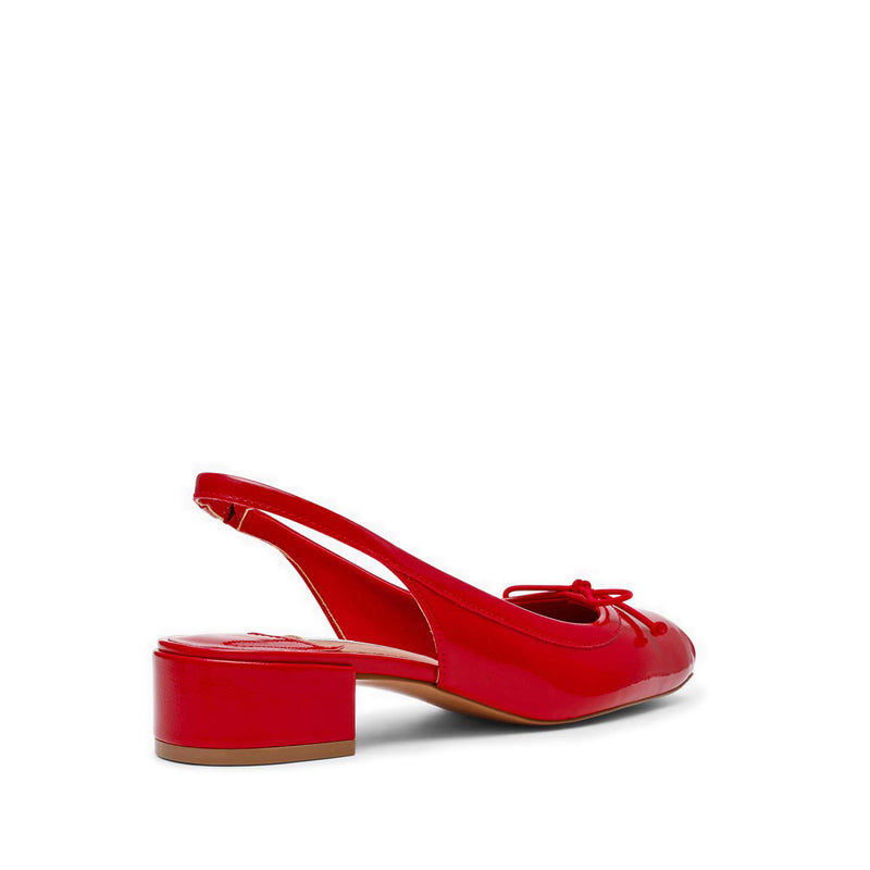 LOVED RED CRINKLE PATENT - view 3