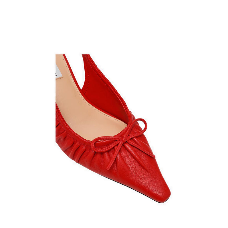 LUCETTE RED LEATHER - view 5