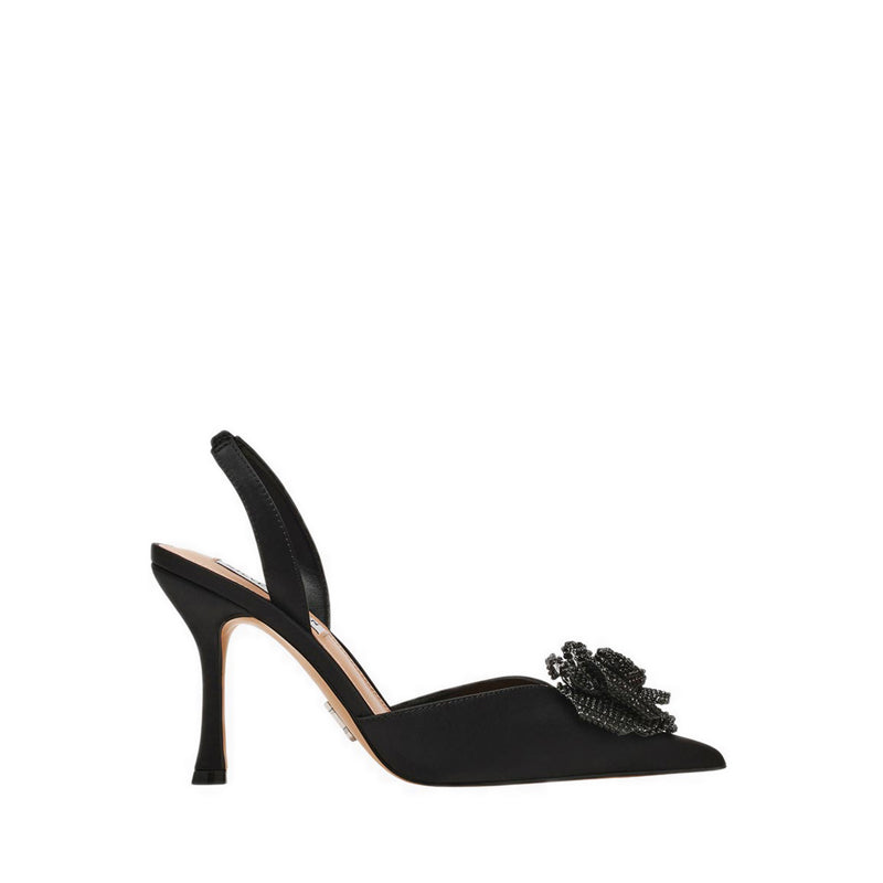 LYSANDRA BLACK SATIN