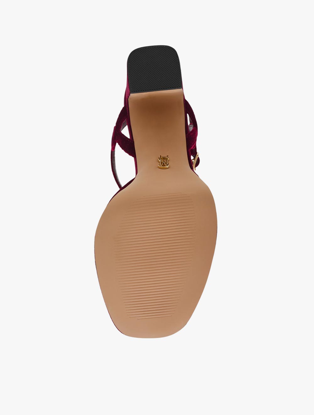 MILIANA BURGUNDY VELVET