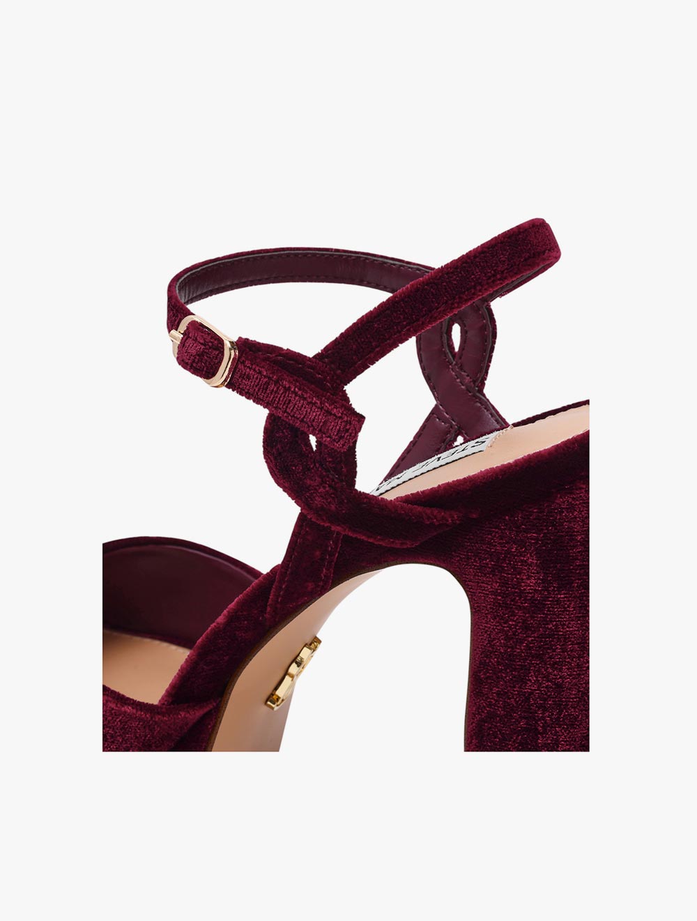 MILIANA BURGUNDY VELVET