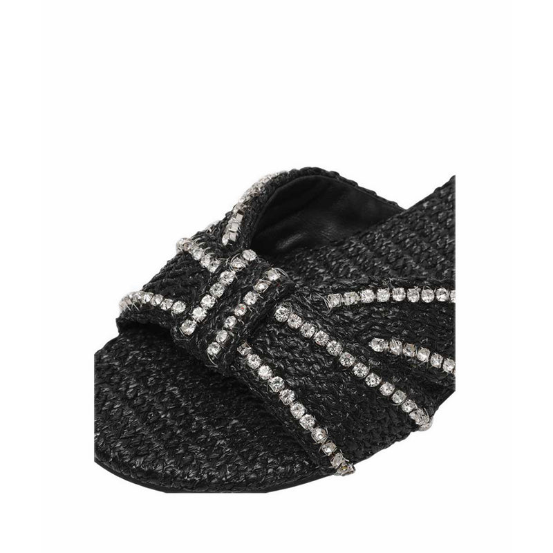 MIRAH BLACK RAFFIA