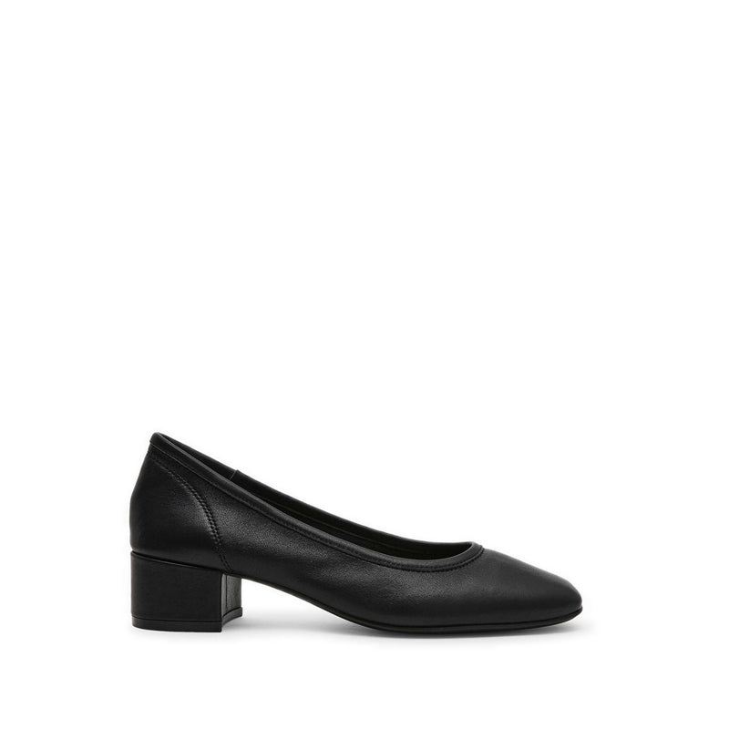 MOLLIE BLACK LEATHER