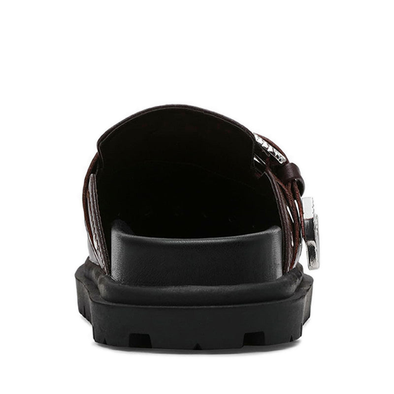 OFFBEAT BROWN ACTION LEATHER