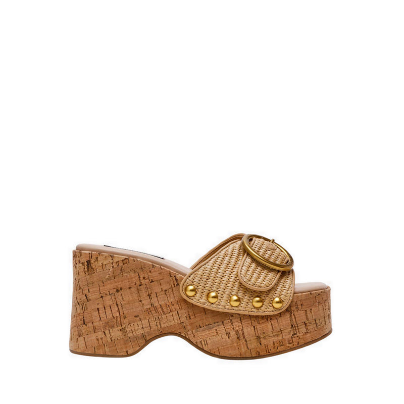 PEDESTAL NATURAL RAFFIA