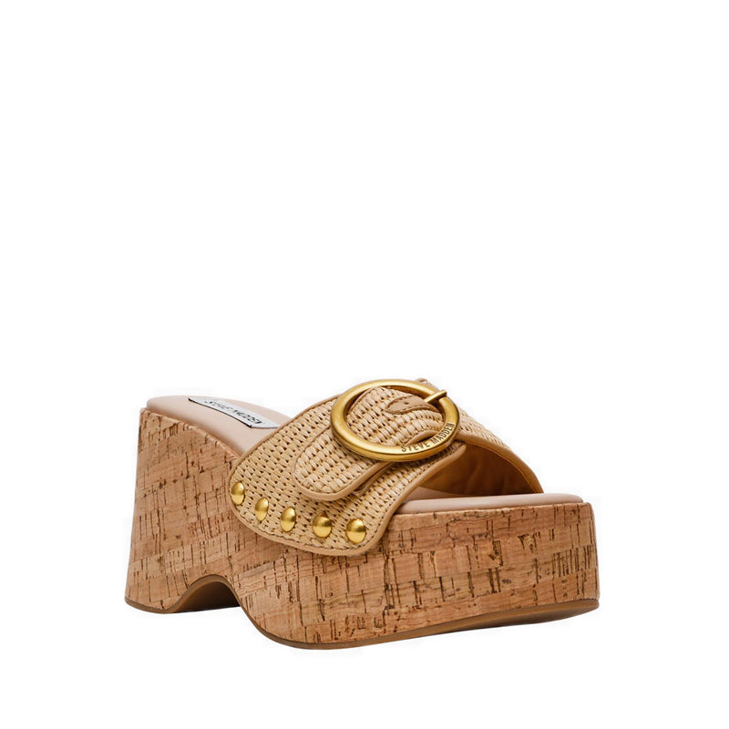PEDESTAL NATURAL RAFFIA - view 2