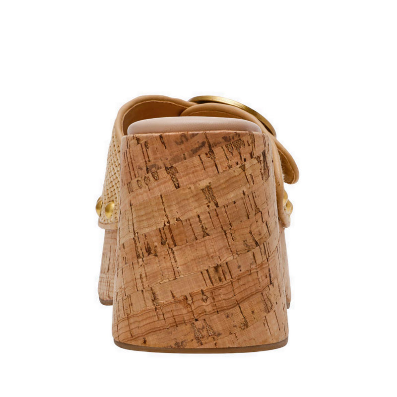 PEDESTAL NATURAL RAFFIA - view 7