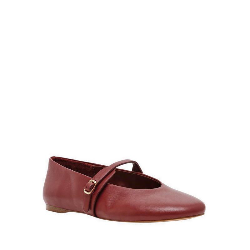 REJOICE CHERRY MAHOGANY LEATHER