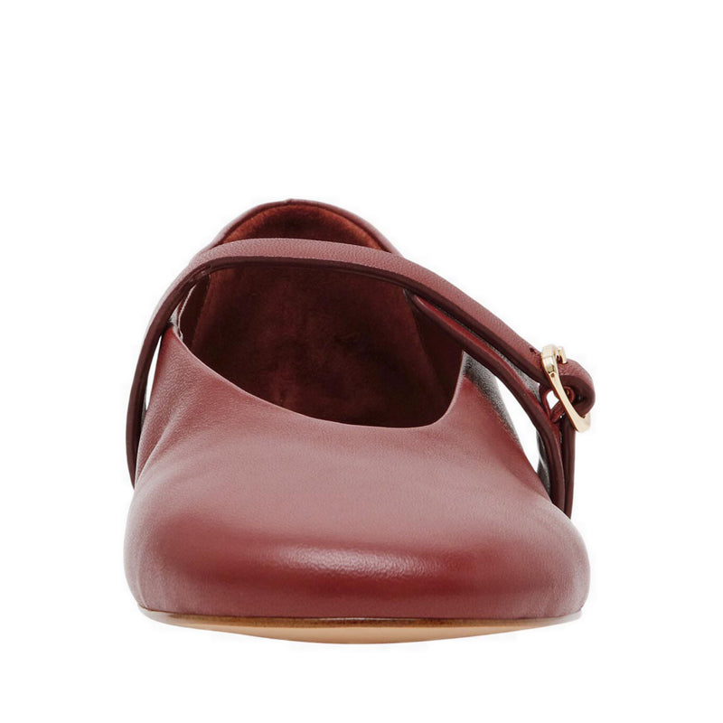 REJOICE CHERRY MAHOGANY LEATHER