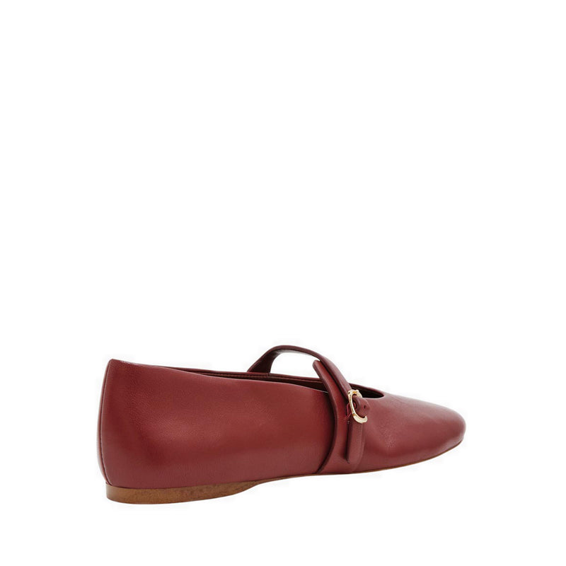 REJOICE CHERRY MAHOGANY LEATHER
