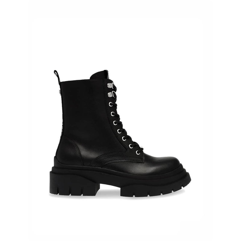 HANGOUT BLACK LEATHER
