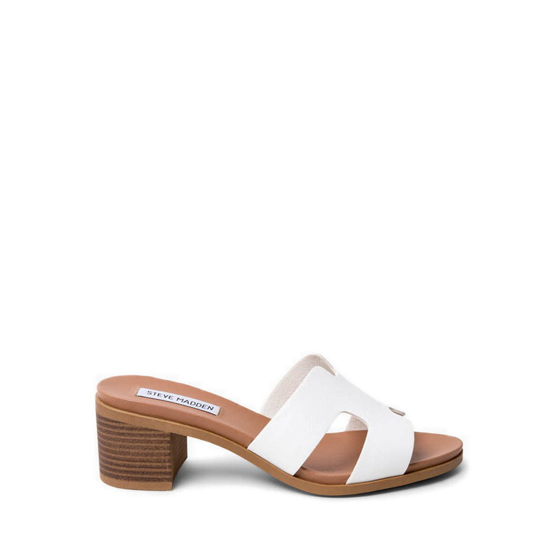 KELSIE WHITE LEATHER