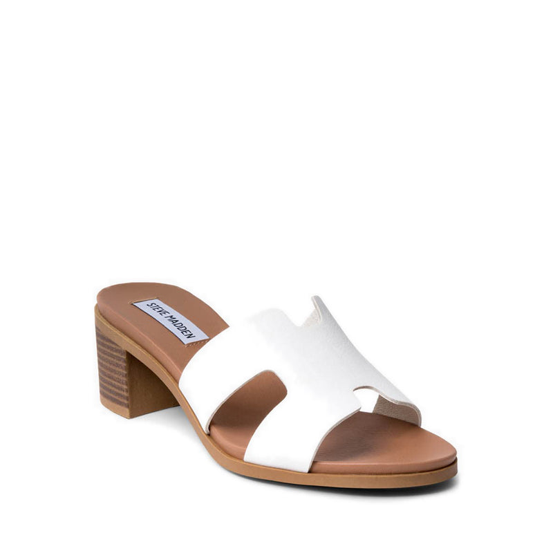 KELSIE WHITE LEATHER