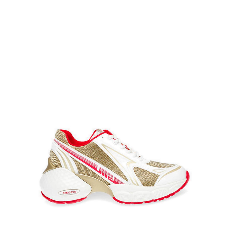 SATELLITE RED/GOLD/RED