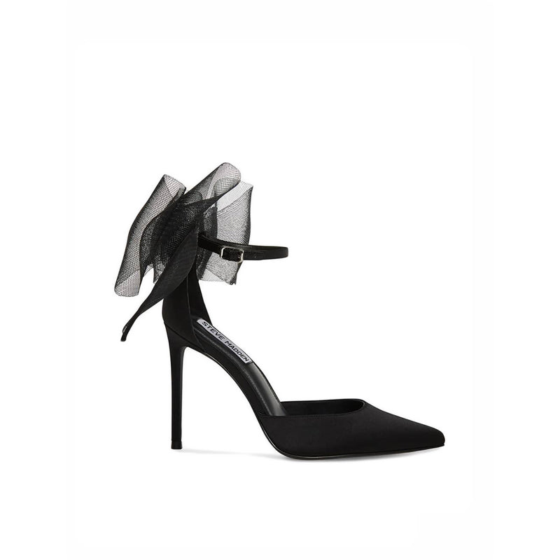 VALENTEEN BLACK SATIN